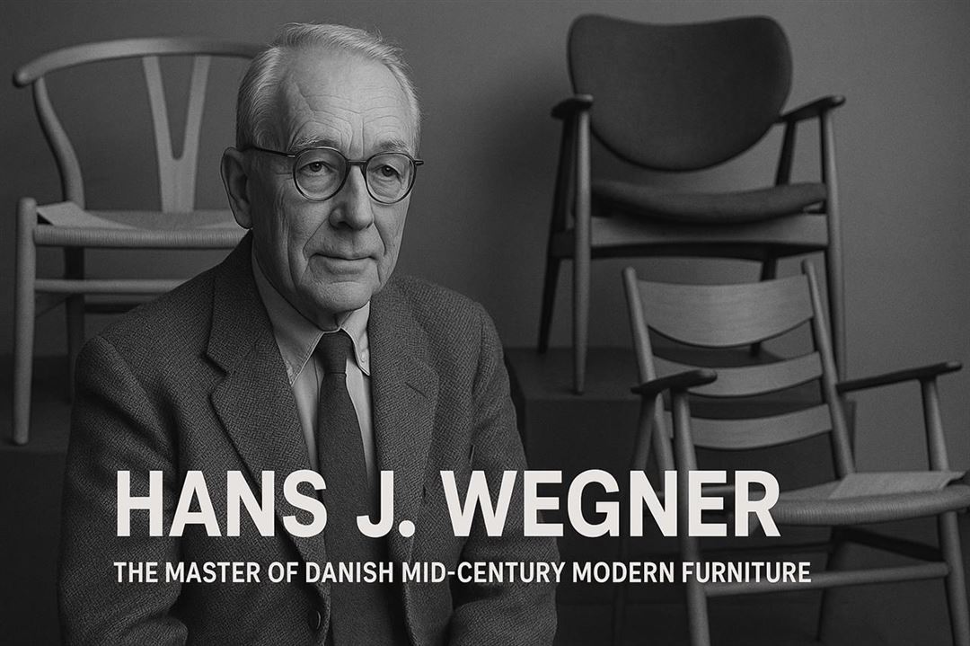 Hans J. Wegner - the master of danish mid-century modern furniture