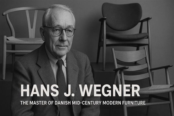 Hans J. Wegner - the master of danish mid-century modern furniture