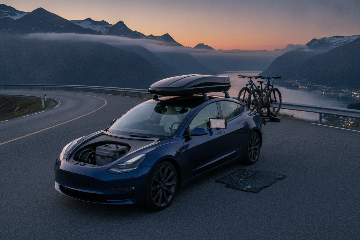 Maximera din körupplevelse: Bästa tillbehören till Tesla Model 3 Highland